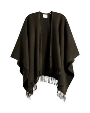 Vince Wool & Cashmere Ruana - Black