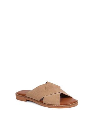 VIVI BLU Blossom Slide Sandal - Brown