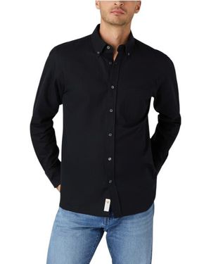 Robert Talbott Harrison Button Down Pique Shirt - Blue