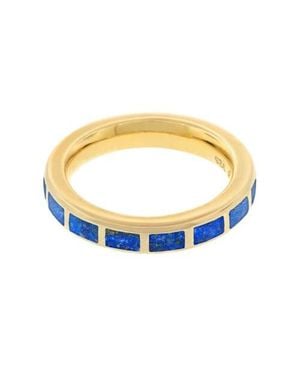 Jan Leslie Dash Ring Set - Metallic