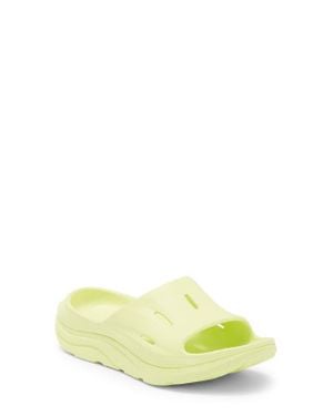 Hoka One One Gender Inclusive Ora Recovery Slide 3 Sandal - Yellow
