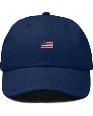 Alix Usa Flag Dad Cap - Blue