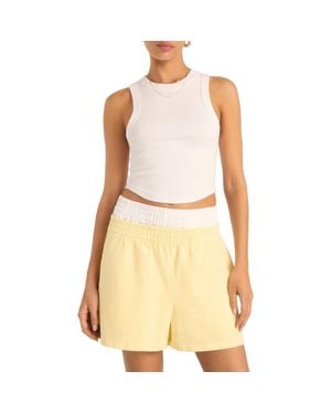 Vitamin A Daybreak Essential Crop Tank - Natural