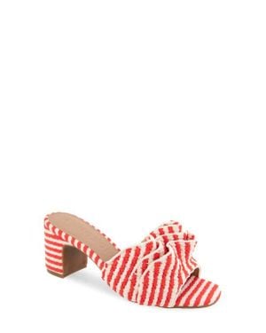 Aerosoles Gabbie Ruffle Sandal - Red