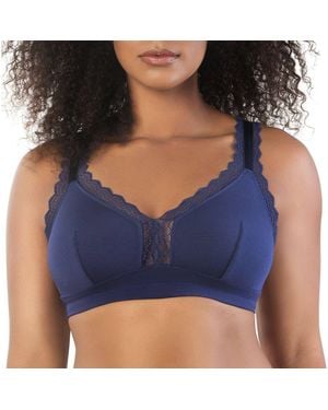 Parfait Dalis Wire-Free Bralette - Blue