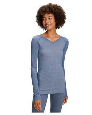 FALKE Wool Tech Light Base Layer Top - Blue