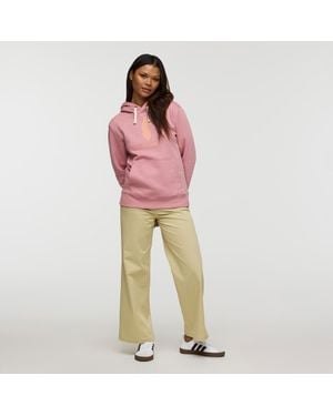 COTOPAXI Llama Pullover Hoodie - Red