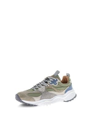 Flower Mountain Wave Sneaker - White