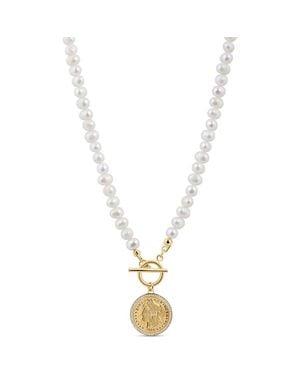 Electric Picks Xsarah & Hollie First Class Necklace - Metallic