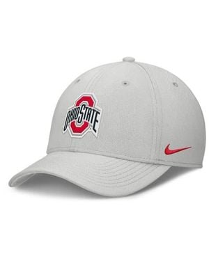 Nike Ohio State Buckeyes Rise Practice Performance Adjustable Hat - Gray