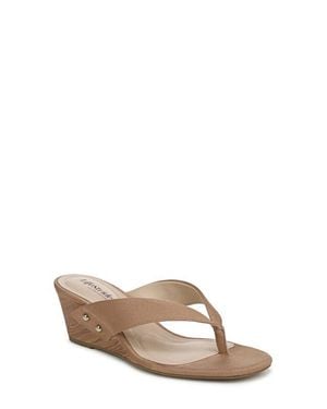 LifeStride Stella Wedge Flip Flop - Multicolor