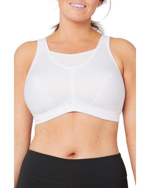 Glamorise No-Bounce Camisole Sports Bra - Gray