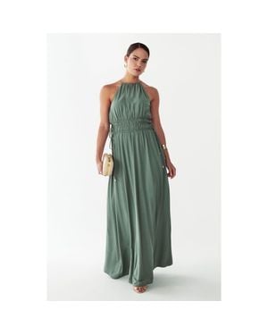ST MRLO Elias Maxi Dress - Green