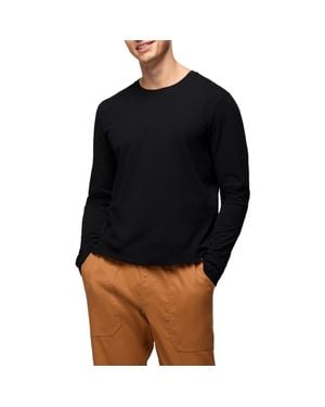 Prana Everyday Long Sleeve Regenerative Organic Cotton T-Shirt - Black