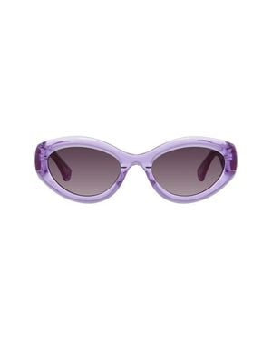 Kurt Geiger 54Mm Cat Eye Sunglasses - Purple
