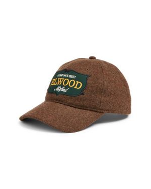 Elwood English Wool Dad Cap - Brown