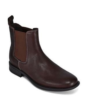 Old Trend Classic Genuine Leather Versatile Everyday Chelsea Boot - Brown
