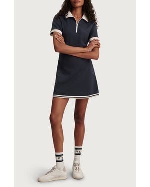 Varley Valentina Court Dress & Shorts Set - Black