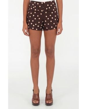 The Lulo Project Stella Dot Linen & Cotton Shorts - Multicolor