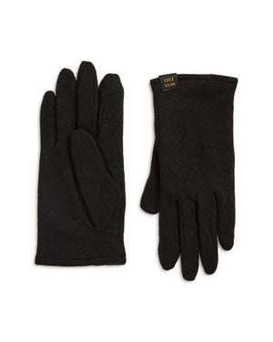Cole Haan Classic Wool Blend Gloves - Black