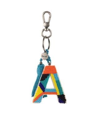 The Sak Yarnicharmz Hand Crochet Dangle - Blue