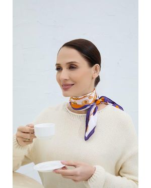 Youzey The Céline Scarf - White