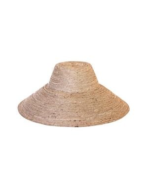BrunnaCo The Riri Jute Handwoven Straw Hat - Natural