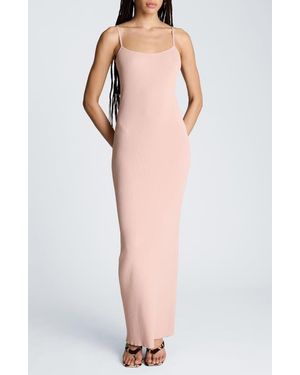 Kenneth Cole Ribbed Cami Sweater Dress - Multicolor