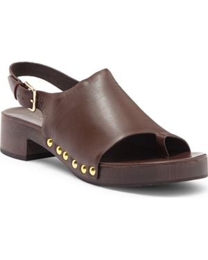 Jeffrey Campbell Pipper Slingback Platform Sandal - Brown