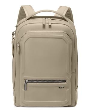 Tumi Bradner Leather Backpack - Gray