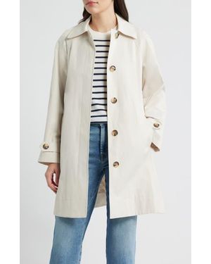 Sam Edelman Mac Single Breasted Coat - White