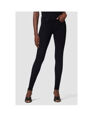 Hudson Jeans Nico Mid-Rise Super Skinny - Black