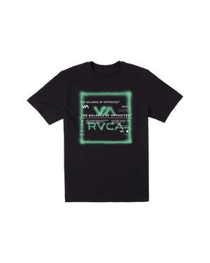 RVCA Kids' Spray Text Cotton Graphic T-Shirt - Black