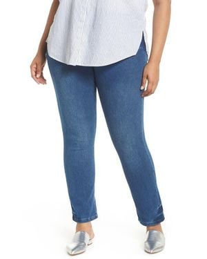 Lyssé Ntials High Rise Boyfriend Denim Leggings - Blue