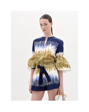 Silvia Tcherassi Lucaya Blouse - Blue
