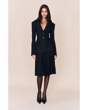 GUIZIO Eden Fitted Blazer - Blue