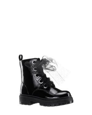 Nina Kids' Chassy Lace-Up Bootie - Black