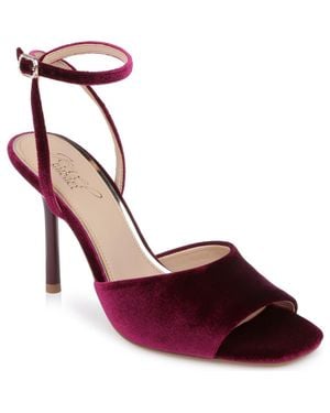 Badgley Mischka Babe Ankle Strap Sandal - Red