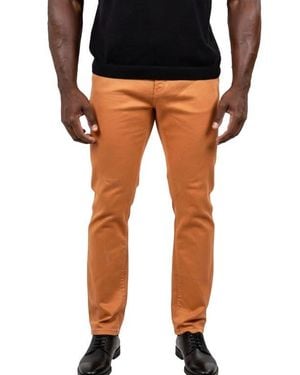 Maceoo Marthyr002 Slim Tapered Stretch 5-Pocket Pants - Black