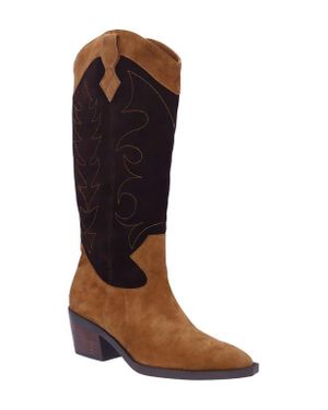 L'amour Des Pieds Veera Western Boot - Brown