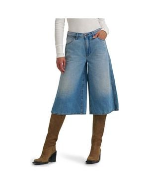 Wrangler Denim Culottes - Blue