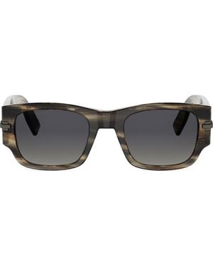 Dior Blacksuit Xl S4I 52Mm Square Sunglasses - Gray