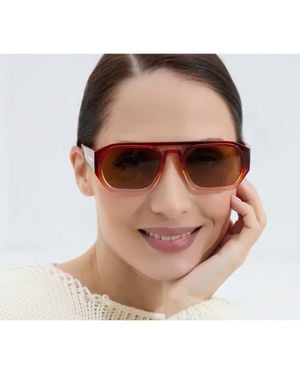 Youzey The Blaire Sunglasses - Brown