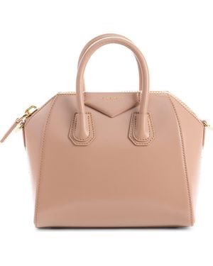 Givenchy Mini Antigona Leather Satchel - Pink