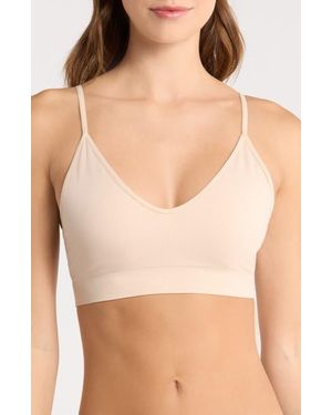 Nordstrom Seamless Bralette - Natural