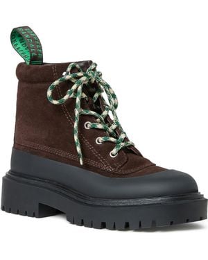 Loeffler Randall Remy Cap Toe Boot - Brown