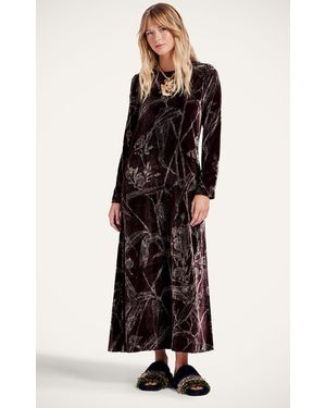 La DoubleJ Long Sleeve Swing Dress - Multicolor