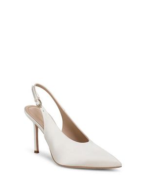 FAVORITE DAUGHTER Remy Pointed Toe Slingback Sandal - White