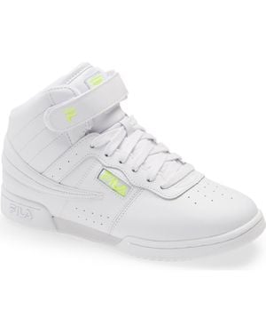 Fila F-13 High Top Sneaker - White