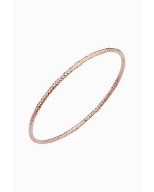 Oradina 14K Skyline Cuff Bangle - White